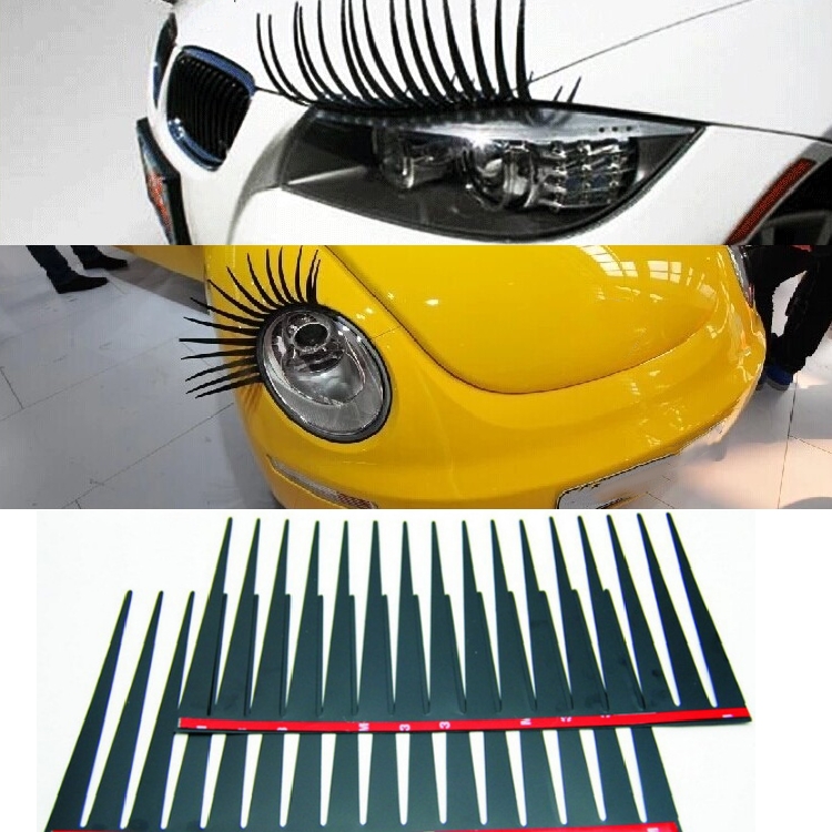 3D Charming Black False Eyelas - Lash Mapping Sticker ulasan dan harga