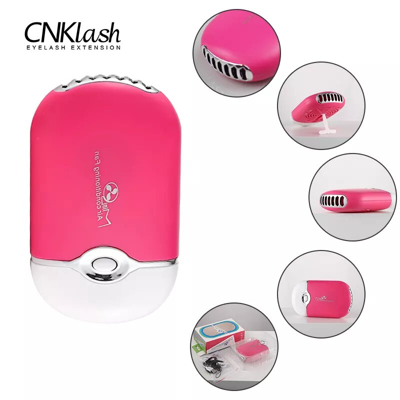 USB Mini Eyelashes Fan Graftin - Eyelash Extension Volume Lashes ulasan dan harga