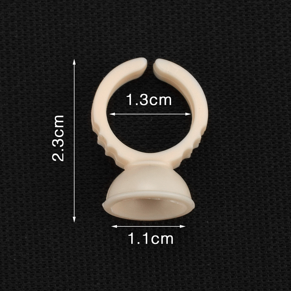 Silicone Permanent Makeup Ring - Eyelash Extension Permanent ulasan dan harga