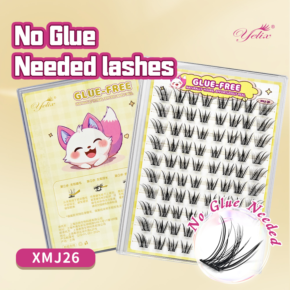 Yelix Fox-style Side Flying Ey - Eyelash Extension Natural Look ulasan dan harga