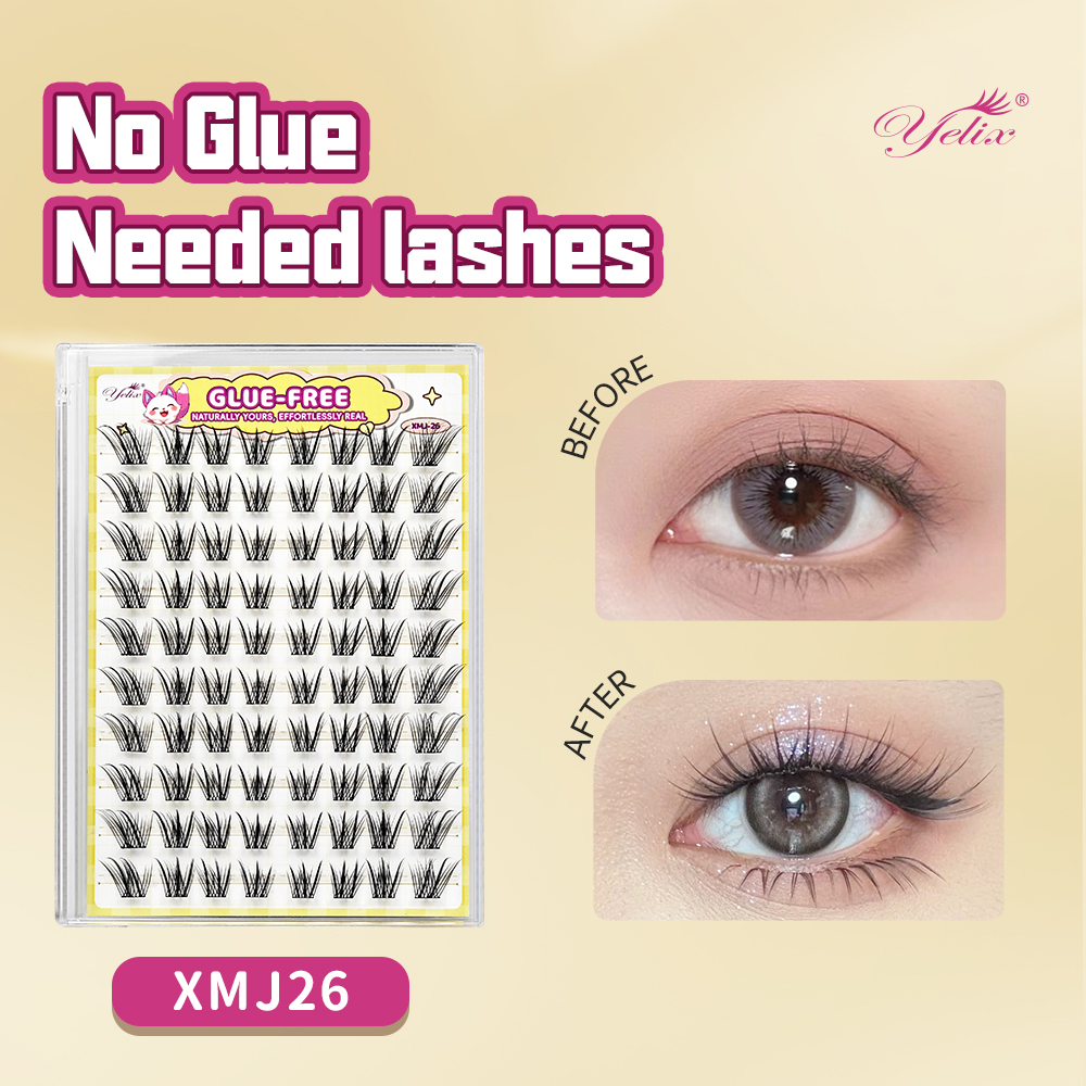 Yelix Fox-style Side Flying Ey - Eyelash Extension Natural Look ulasan dan harga
