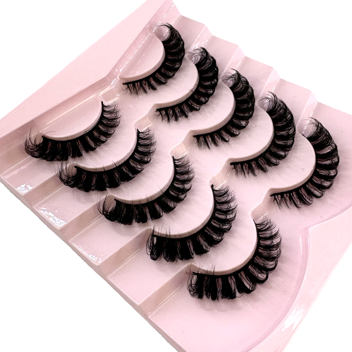 HBZGTLAD 3D natural cat eye fl - Eyelash Extension Cat Eye Wispy ulasan dan harga