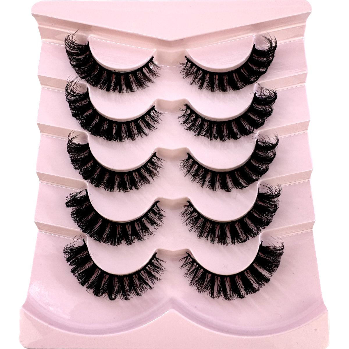 HBZGTLAD 3D natural cat eye fl - Eyelash Extension Cat Eye Wispy ulasan dan harga