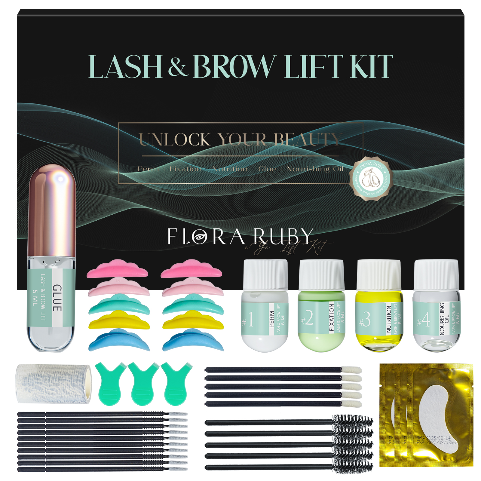 Lash Lift Kit,Eyelash Perm Kit - Eyelash Extension Permanent ulasan dan harga