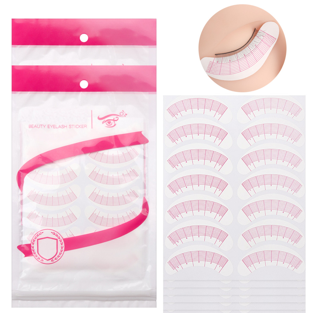 2/5packs Lash Mapping Stickers - Lash Mapping Sticker ulasan dan harga