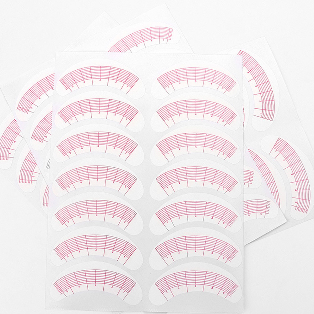 2/5packs Lash Mapping Stickers - Lash Mapping Sticker ulasan dan harga