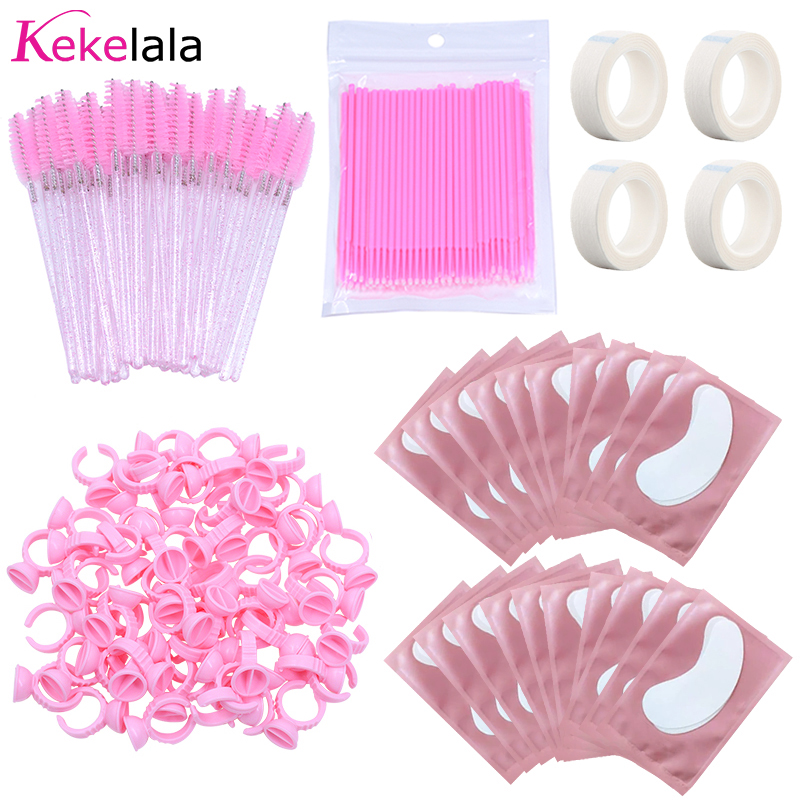 264Pcs Eyelash Extension Tools - Lash Mapping Sticker ulasan dan harga