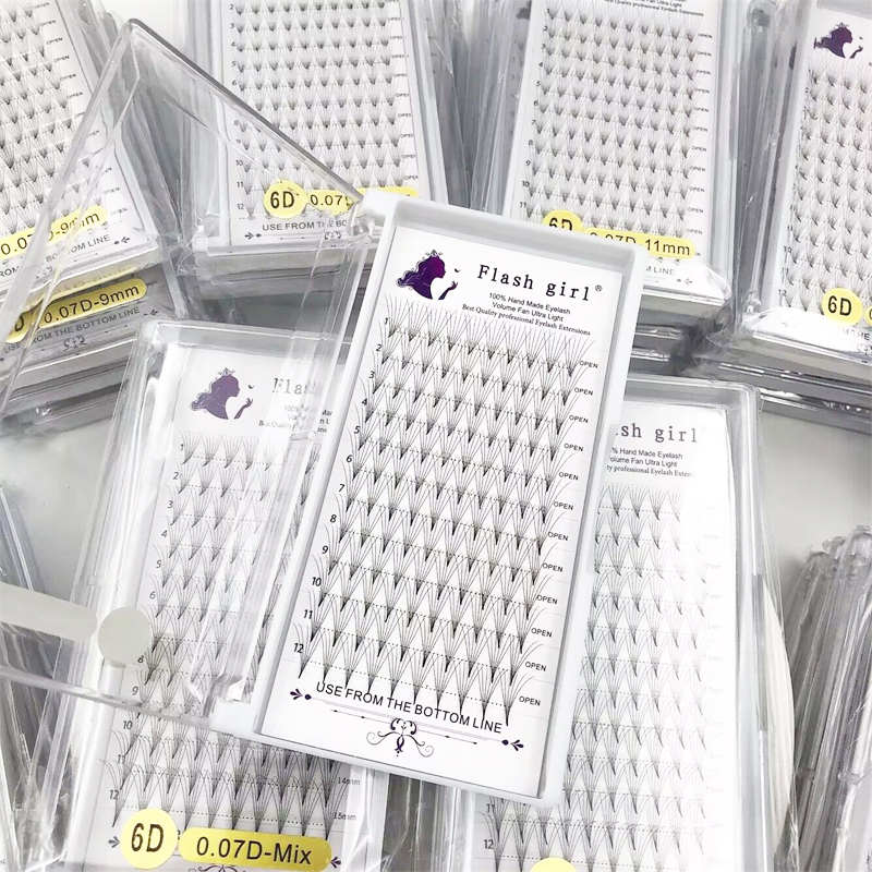 Flash girl Top quality Pre-mad - Eyelash Extension Volume Lashes ulasan dan harga