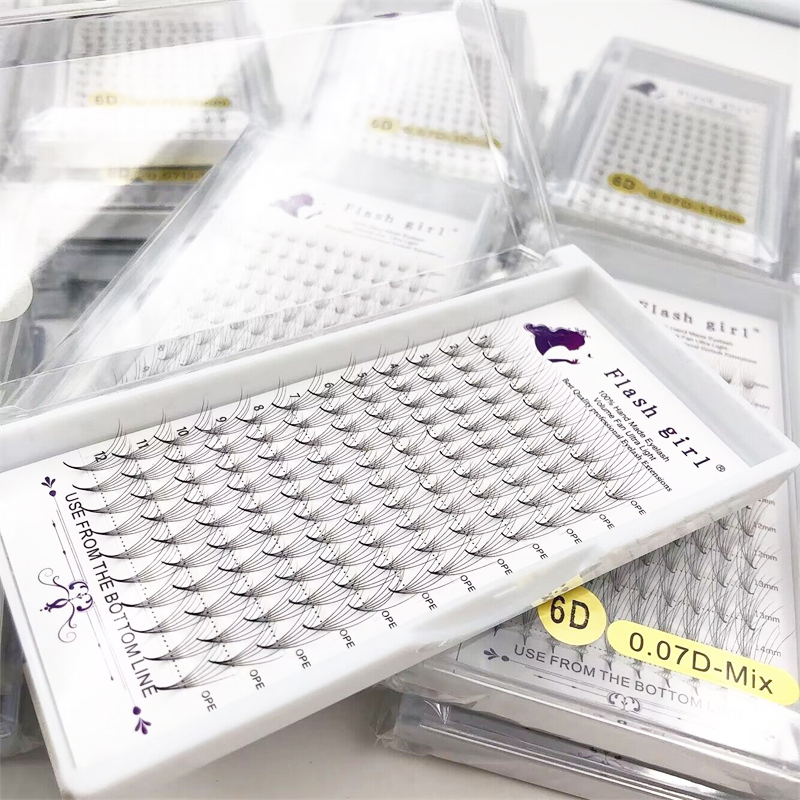 Flash girl Top quality Pre-mad - Eyelash Extension Volume Lashes ulasan dan harga