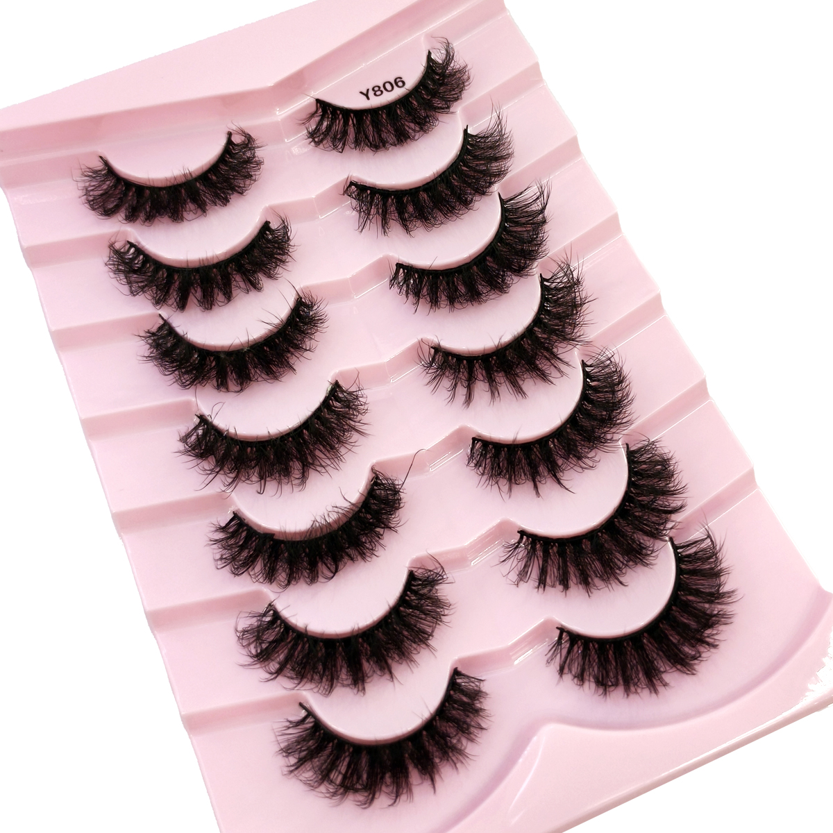 HBZGTLAD Fluffy Wispy Lashes N - Eyelash Extension Cat Eye Wispy ulasan dan harga