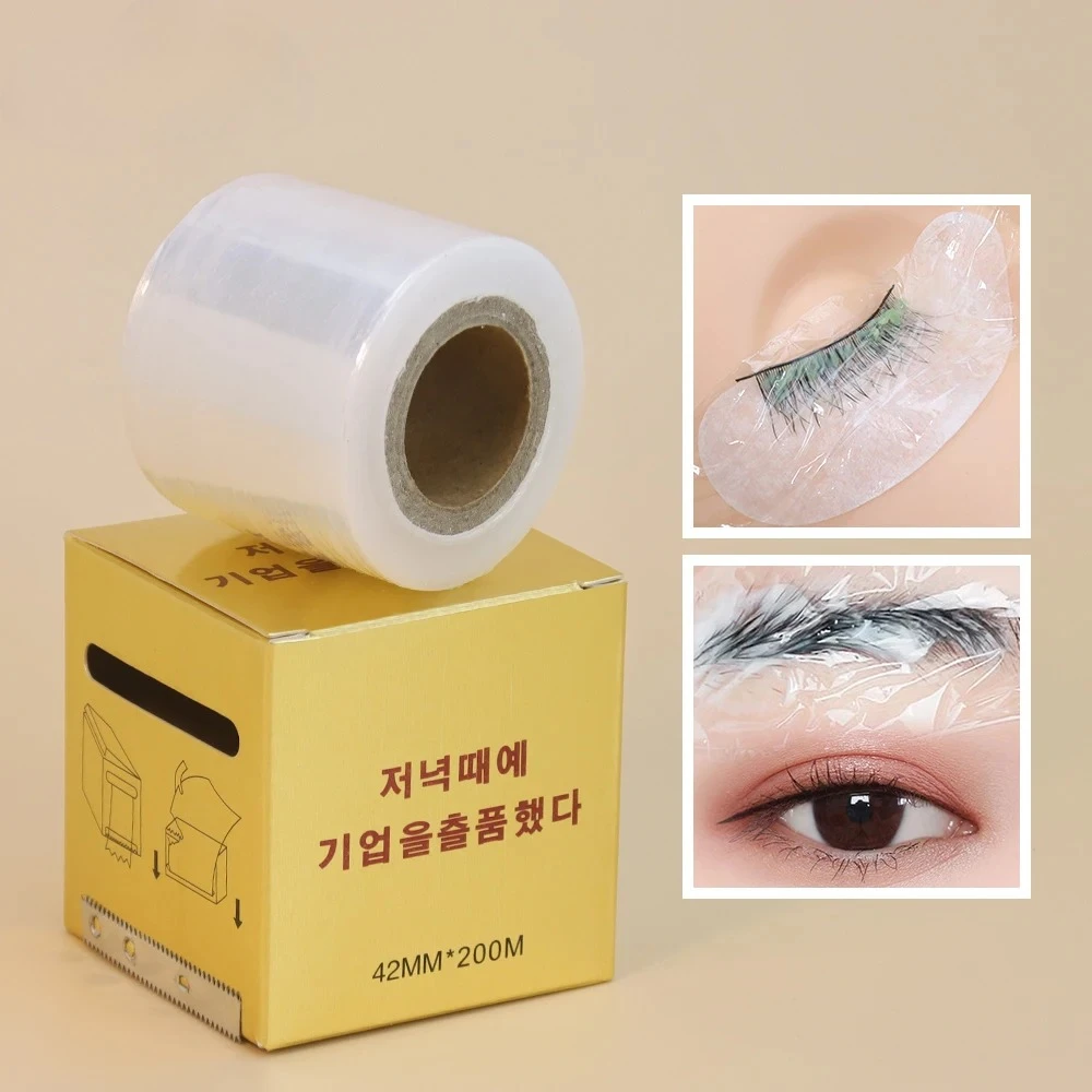 GLAMLASH 200M Clear Plastic Wr - Eyelash Extension Permanent ulasan dan harga