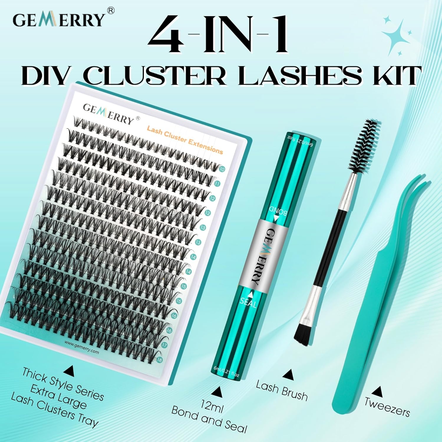 GEMERRY Heat Cluster Individua - Eyelash Extension Volume Lashes ulasan dan harga