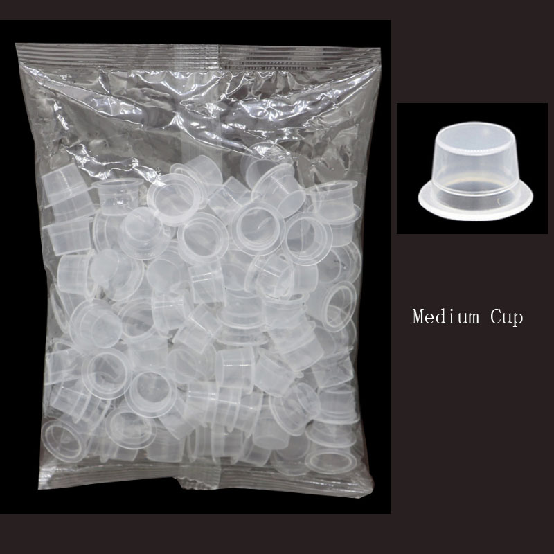 Disposable Tattoo Ink Cups Sma - Eyelash Extension Permanent ulasan dan harga
