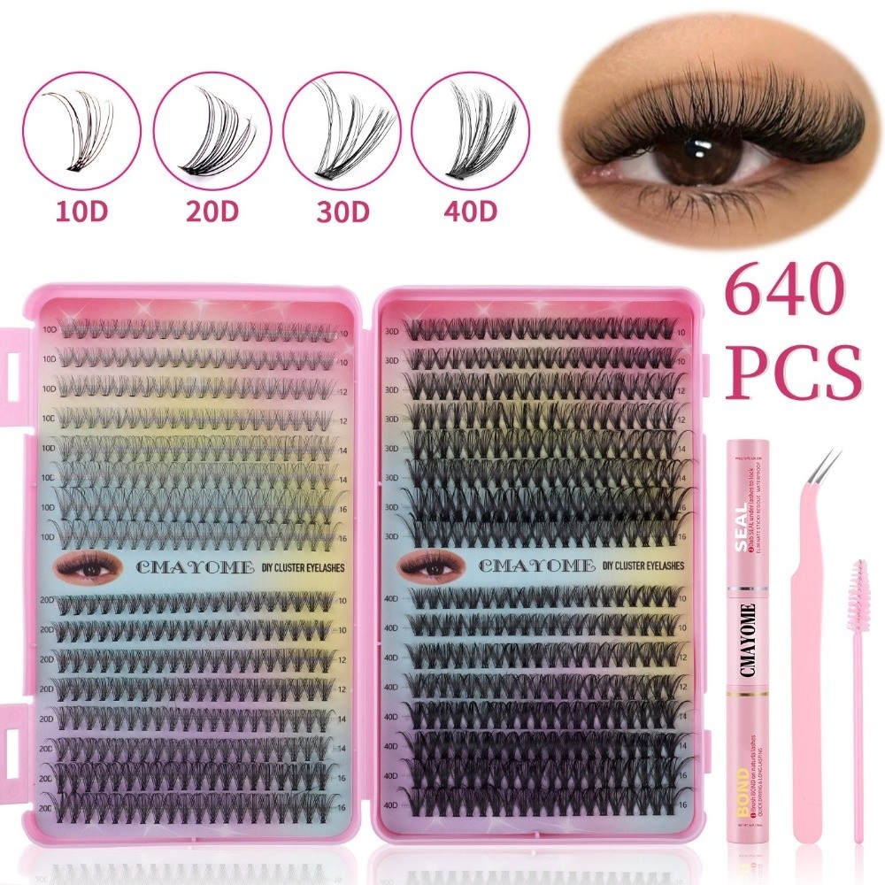 Bond and Seal False Eyelashes  - Eyelash Extension Volume Lashes ulasan dan harga