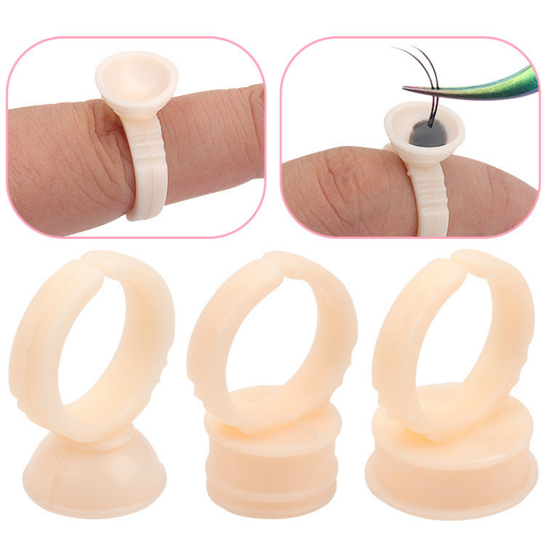 100pcs Disposable Soft Silicon - Eyelash Extension Permanent ulasan dan harga