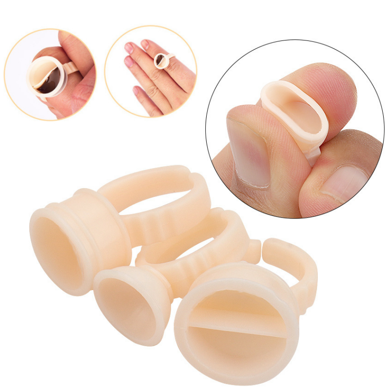 100pcs Disposable Soft Silicon - Eyelash Extension Permanent ulasan dan harga