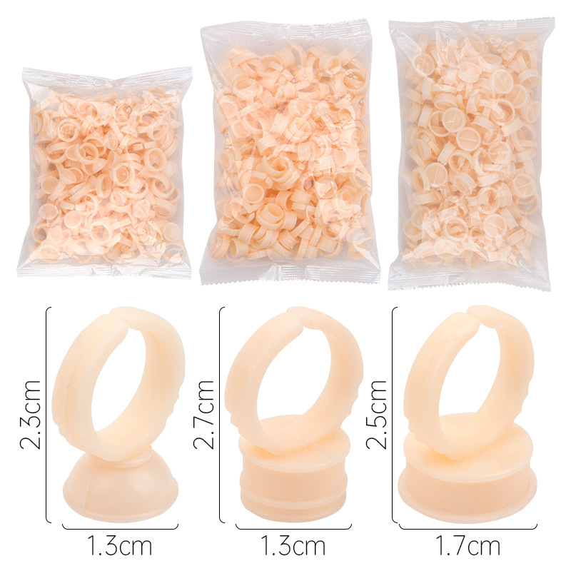 100pcs Disposable Soft Silicon - Eyelash Extension Permanent ulasan dan harga