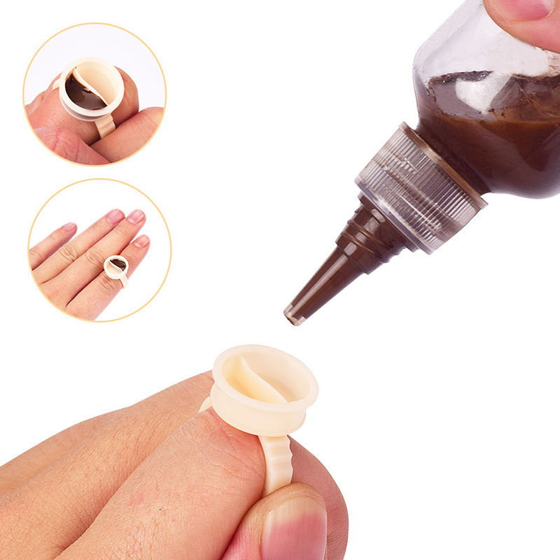 100pcs Disposable Soft Silicon - Eyelash Extension Permanent ulasan dan harga
