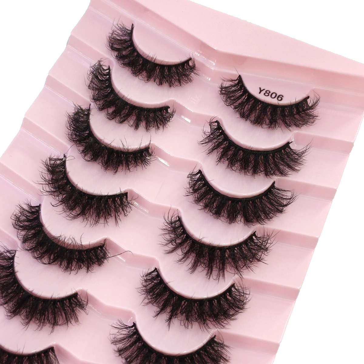 Cat Eye Eyelashes 3D Natural F - Eyelash Extension Cat Eye Wispy ulasan dan harga