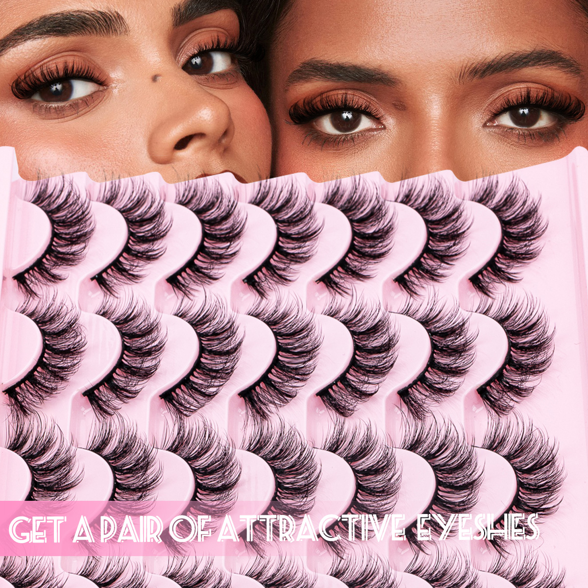 Cat Eye Lashes Faux Mink Eyela - Eyelash Extension Cat Eye Wispy ulasan dan harga