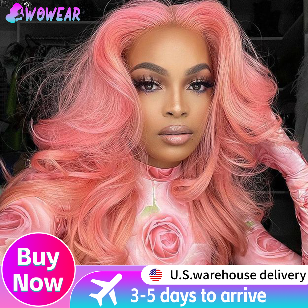 13x4 Body Wave Light Pink Lace - Eyelash Extension Natural Look ulasan dan harga