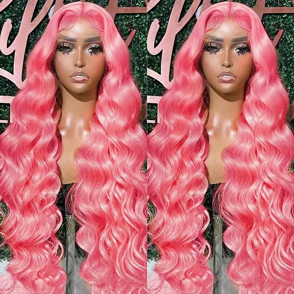 13x4 Body Wave Light Pink Lace - Eyelash Extension Natural Look ulasan dan harga