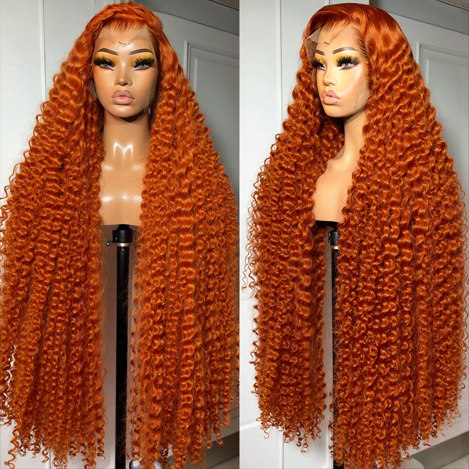 13x6 Ginger Orange Deep Wave L - Eyelash Extension Natural Look ulasan dan harga
