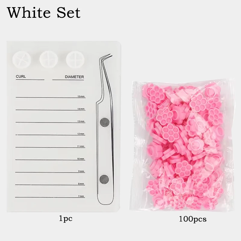 Eyelash Extension Scale Holder - Lash Mapping Sticker ulasan dan harga