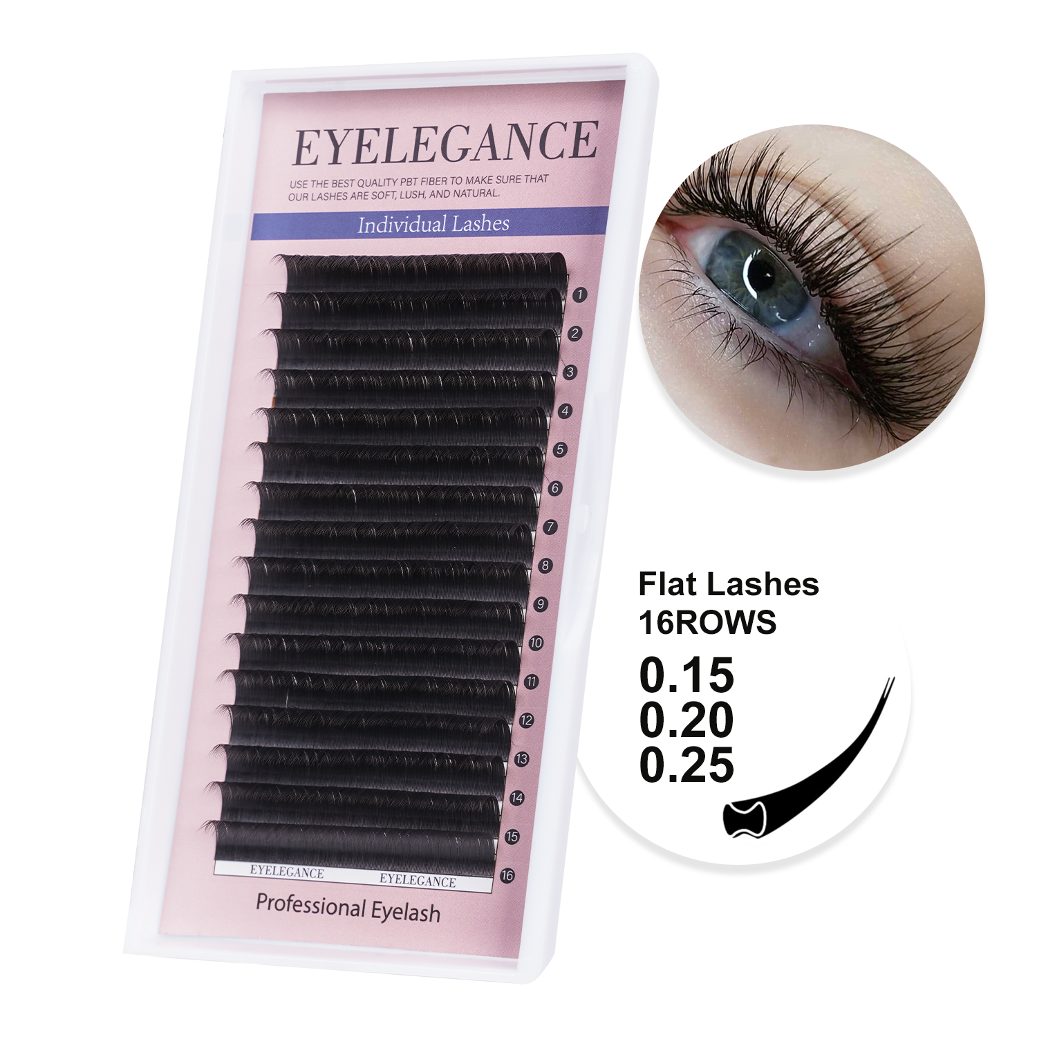 EYELEGAANCE false eyelashes16R - Eyelash Extension Qc ulasan dan harga