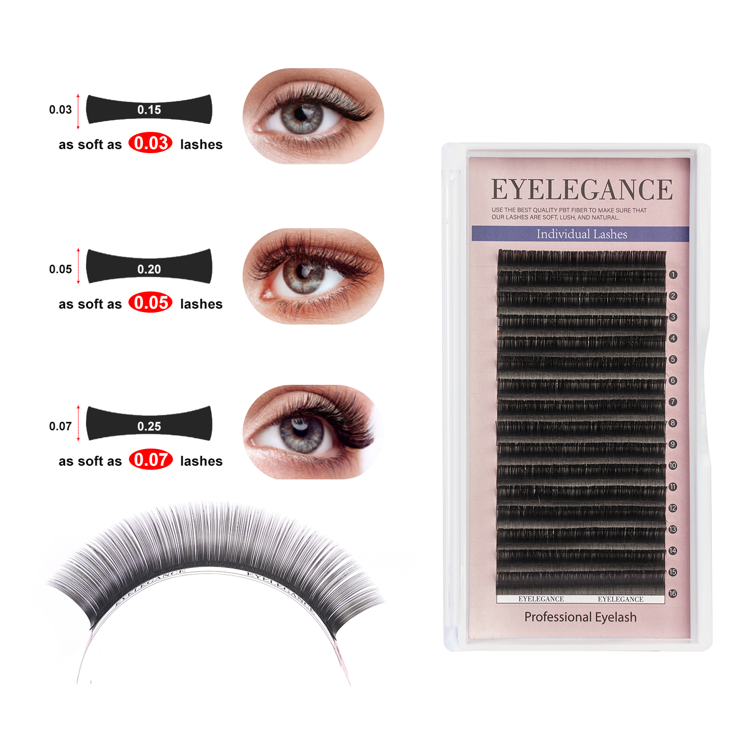 EYELEGAANCE false eyelashes16R - Eyelash Extension Qc ulasan dan harga