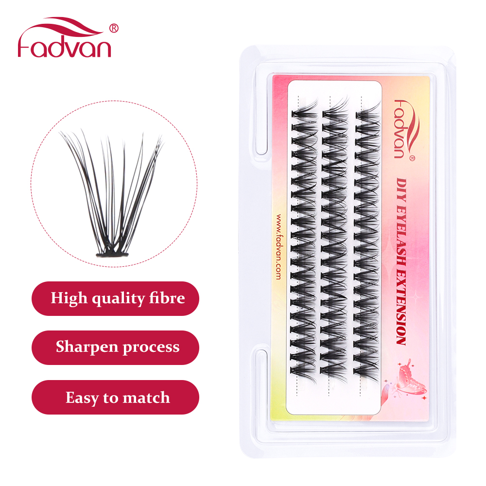 FADVAN 3 Rows C Curl 10D/20D/3 - Eyelash Extension Permanent ulasan dan harga