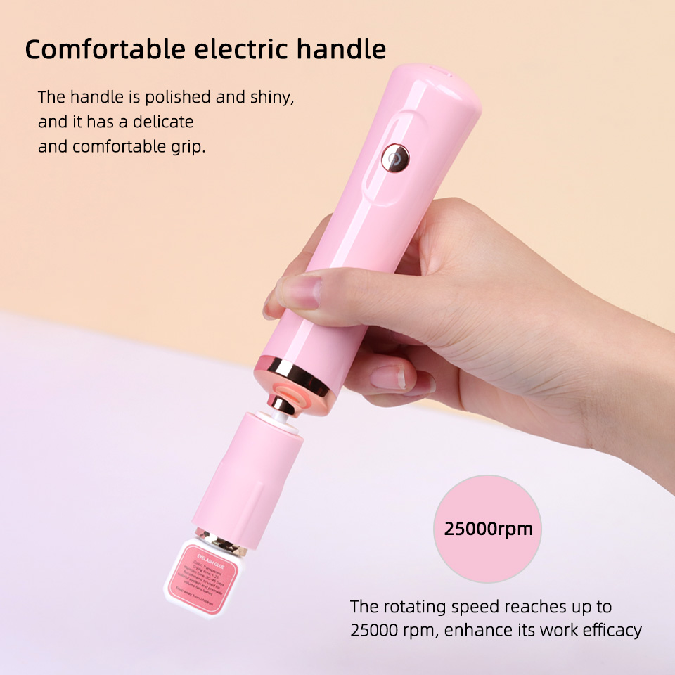 Usb Recharge Eyelash Glue Shak - Lash Mapping Sticker ulasan dan harga
