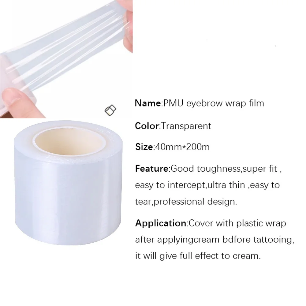 1 Roll 200M Eye Use Clear Plas - Eyelash Extension Permanent ulasan dan harga
