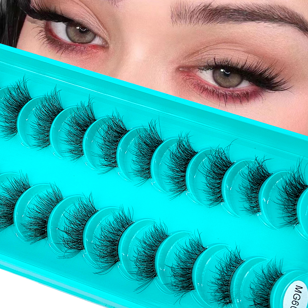 Invisible Band Segmented Lashe - Eyelash Extension Cat Eye Wispy ulasan dan harga