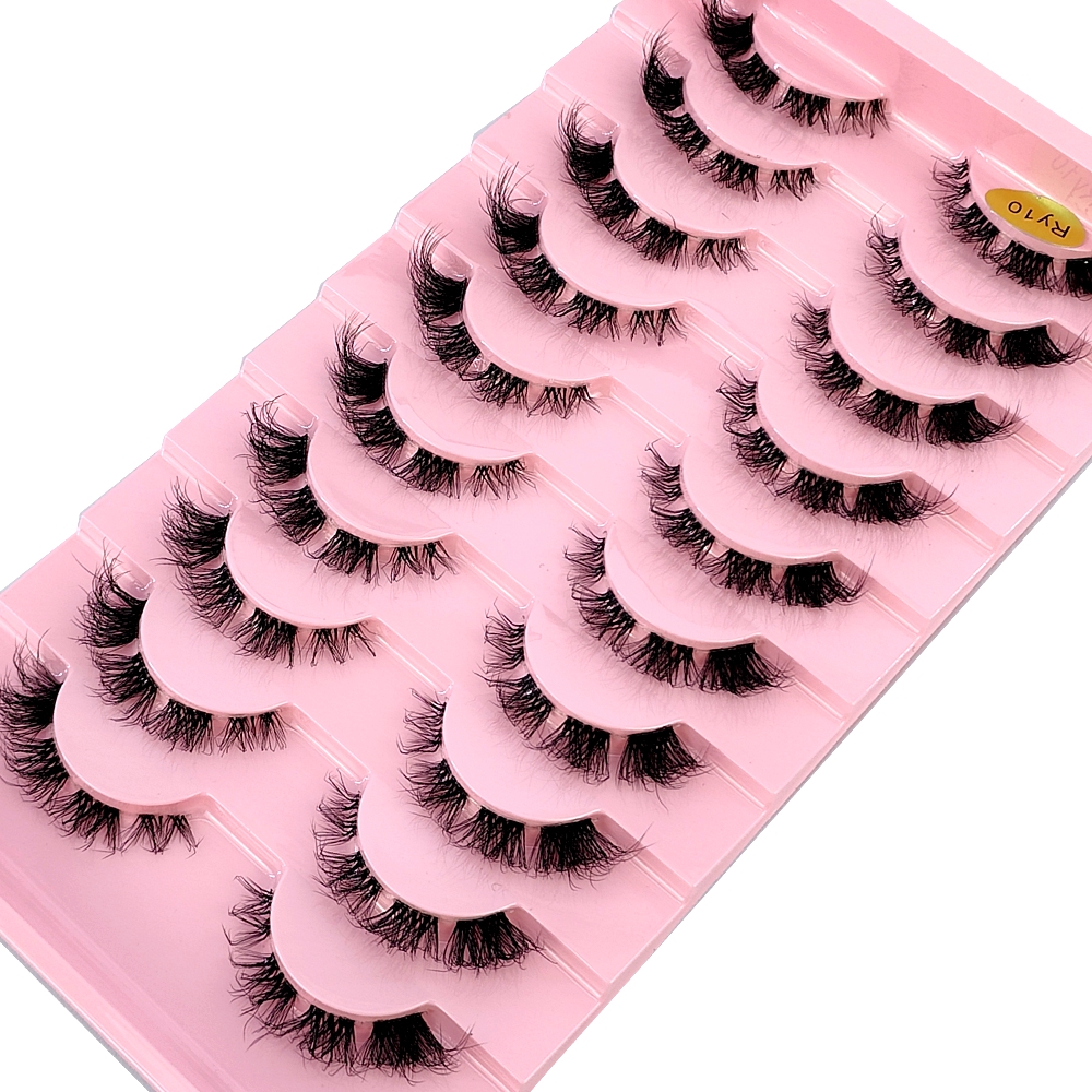 Invisible Band Segmented Lashe - Eyelash Extension Cat Eye Wispy ulasan dan harga