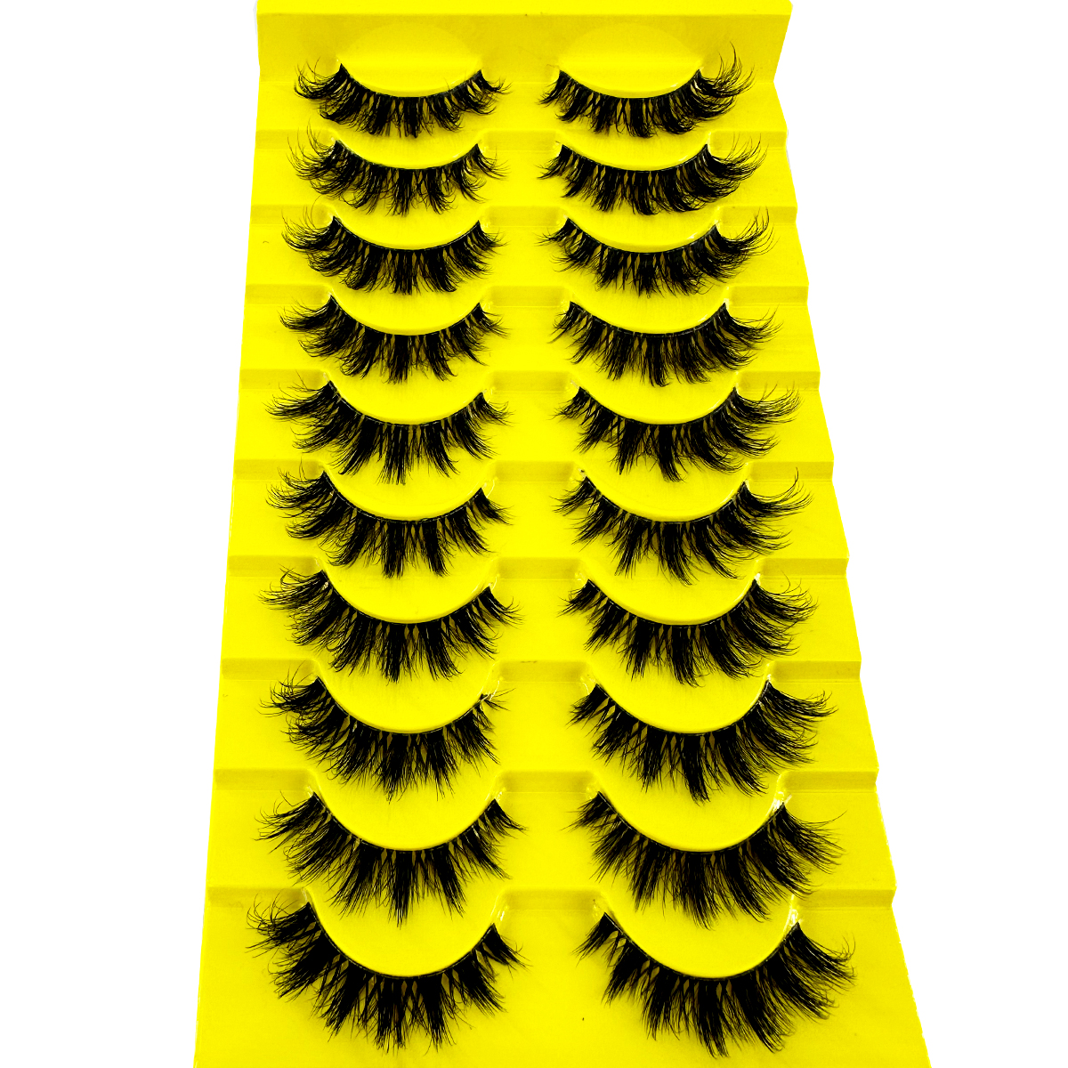 10 Pairs Cat Eye Lashes Natura - Eyelash Extension Cat Eye Wispy ulasan dan harga