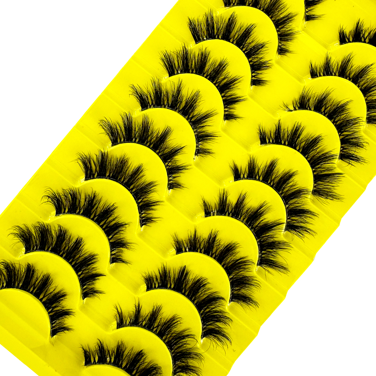 10 Pairs Cat Eye Lashes Natura - Eyelash Extension Cat Eye Wispy ulasan dan harga