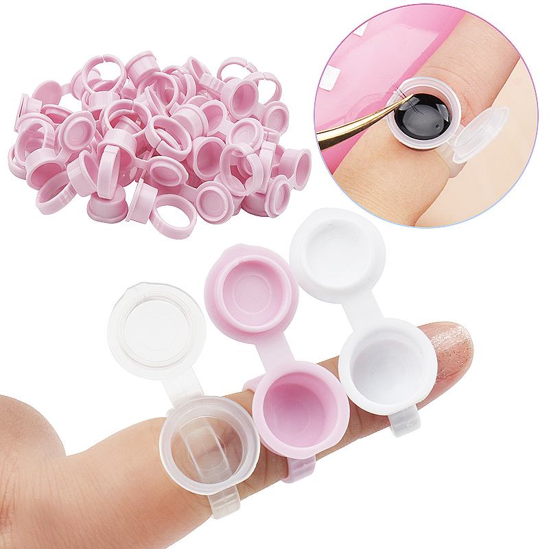 50 Pcs Eyelash Extension Glue  - Eyelash Extension Permanent ulasan dan harga